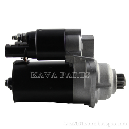 Car Starter Motor for Audi A3 - Part Numbers 0001121408, 0001121409, 0986020240, 02Z911023E